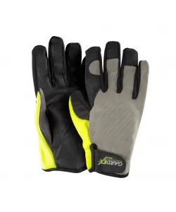 Manusi de gradina piele sintetica si spandex LUXE GX