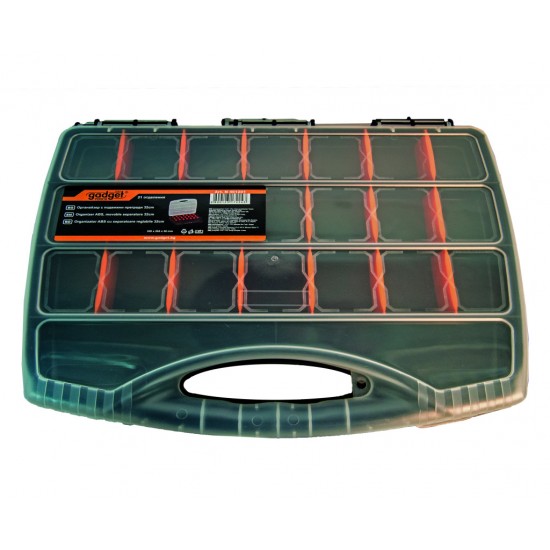 Organizator ABS cu separatoare reglabile, 38cm
