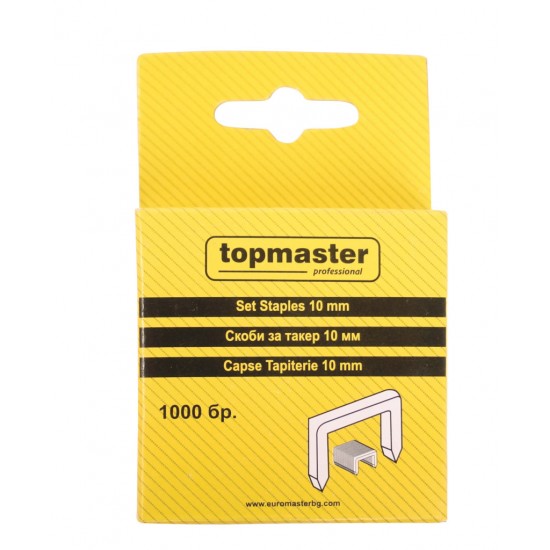 Capse tapiterie 10mm / set 1000pcs TMP
