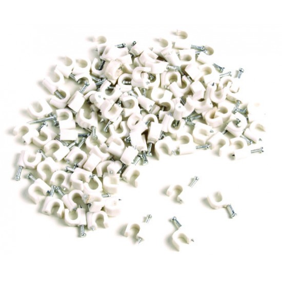 Clipsuri plastic 8mm / set 100pcs TS
