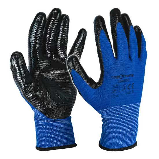 Manusi latex baza neagra TS