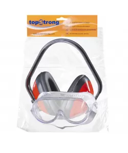 Set ochelari de protectie, casti antifonice TS