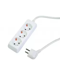 Prelungitor 3 prize 1.5mx1.5mm fara intrerupator