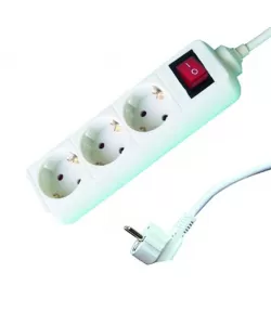 Prelungitor 3 prize 3.0mx1.5mm cu intrerupator