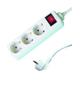 Prelungitor 3 prize 5.0mx1.5mm cu intrerupator