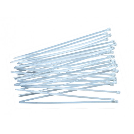 Coliere plastic cu autoblocare 3.6x300mm set 100pcs BS