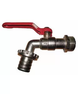 Faucet 1/2", 170g. with metal handle TC