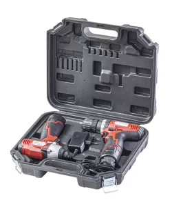 Set bormasina + surubelnita cu impact 12V 2x1.5Ah RD-CDIDL01