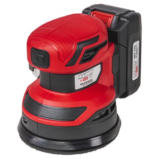 R20 Slefuitor orbital Ø125mm vit. var. Ø125mm 2Ah RDP-KRSA20
