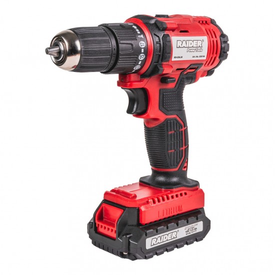 Bormasina cu percutie 18V 2-ск. 2x2Ah 30Nm 10mm RD-CDL38
