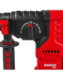 R20 Brushless Rotary Hammer 3J 4 func. 26mm Solo RDP-BBRH20