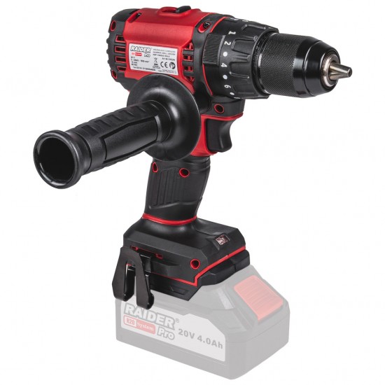 R20 Bormasina cu percutie brushless 13mm60Nm Solo RDP-YBID20