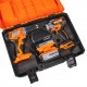 Bormasina percutie si cheie brushless 18V 4A 2Ah BK-CDIBIW3