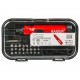Surubelnita electrica 3.6V 1,5Ah 26 accesorii cutie RD-CSC05