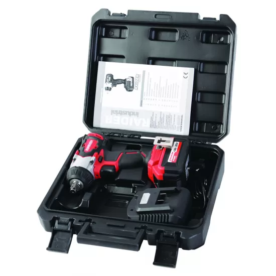 Cheie de impact cu acumulator Li-ion 20V 4Ah 320Nm RDI-IBW01