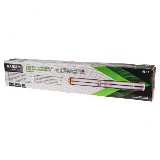 Pompa submersibila adancime 750W 1" 90L/min 73m 10T RD-WP71