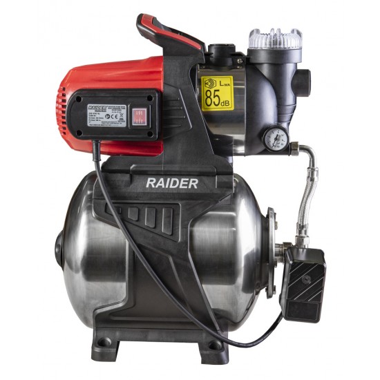 Hidrofor cu rezervor inox 1200W x 1” 64 l/min RD-WP1200S