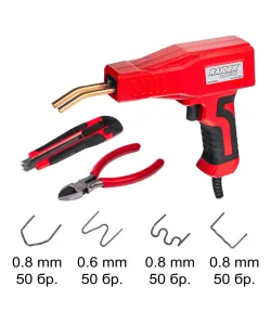 Aparat de lipit plastic cu capse 100W 700°C Set RD-HSPW02