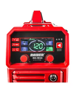 Aparat de sudura inverter MIG/MAG fara gaz & MMA120A RD-IW40