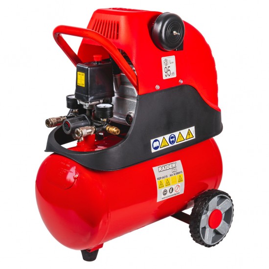 Compresor aer 24L 1.5kW RDP-AC15