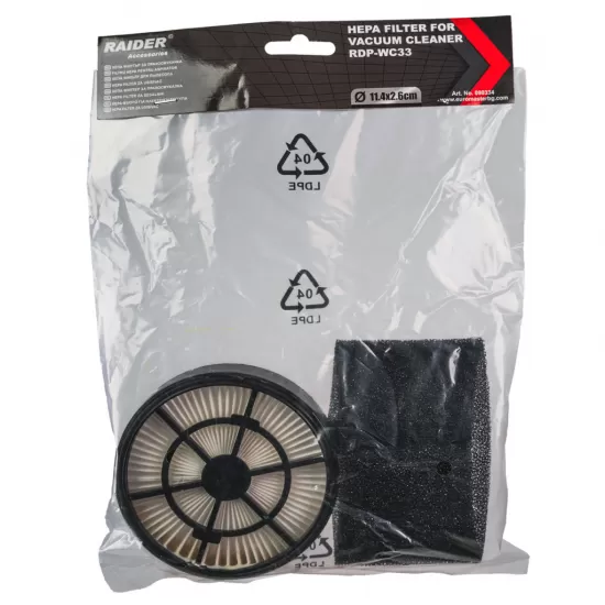 Filtru HEPA pentru aspirator RDP-WC33
