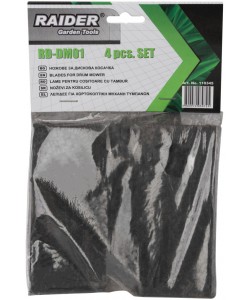 Set 4 lame pentru disc motocositoare RD-DM01