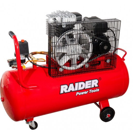 Compresor aer pe curea 100l 2.2kW 320l/min 2pistoane RD-AC18