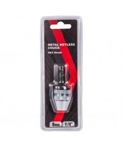 Mandrina pentru surubelnita HEX 1/4" 8mm metalic