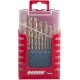 Set 19 burghie HSS+TIN ø  1.0 – 10.0 mm