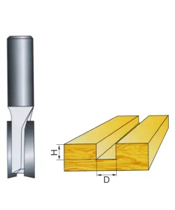 Freza profilata ø15.9mm H20mm prindere ø8mm