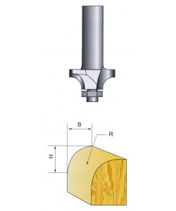 Freza profilata ø17.46mm R2.38mm H6.5mm ø8mm