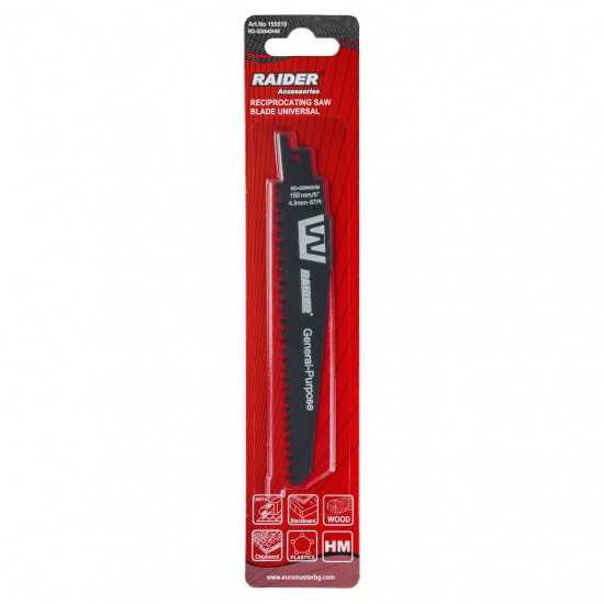 Lama fierastrau sabie universala 150mm 4,3mm6TPI RD-GS940HM
