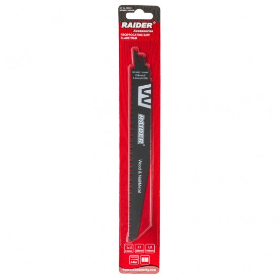 Lama fierastrau sabie W&N 228mm 3-4mm 6-8TPI RD-WMS1156XHM