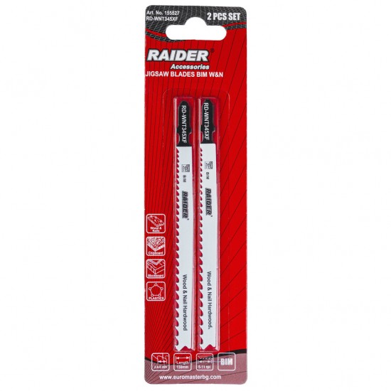 Set 2 lame fierastrau pend.BIM W&N 130mm 5-11TPI RD-WNT345XF