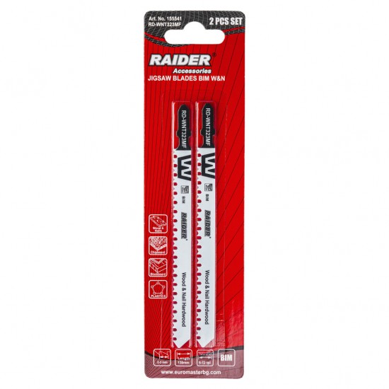 Set 2 lame fierastrau pend.BIM W&N 130mm 8-12TPI RD-WNT323MF