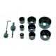 11Pcs/Set freza gaurire 19-64mm