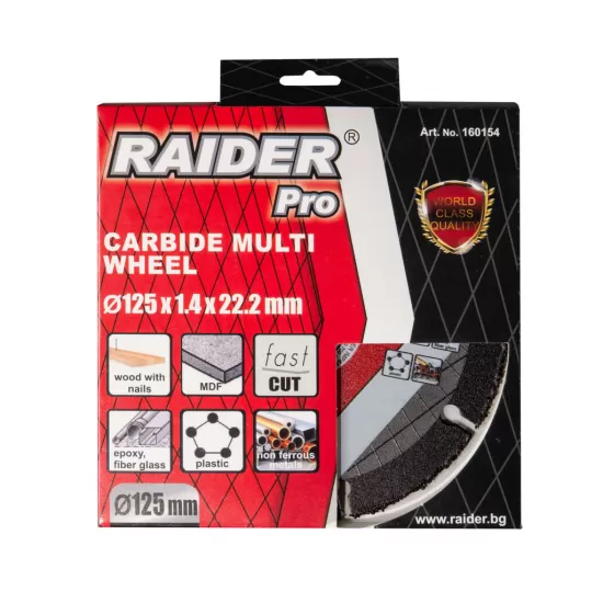 Disc debitare multmaterial cu carbura 125x22.2 mm