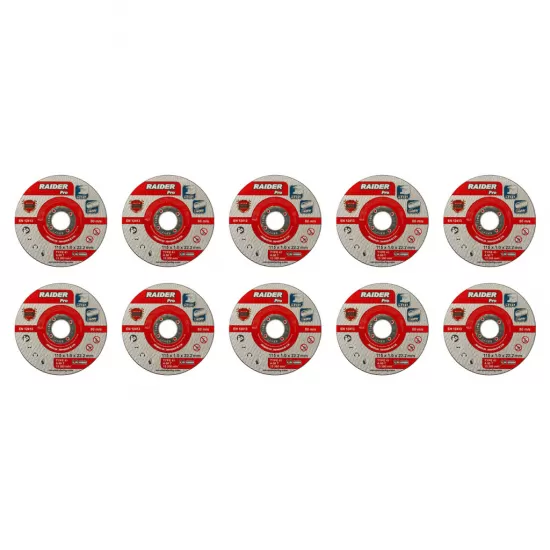 Set 10 discuri pentru taiat metal 115х1.0 A60T INOX