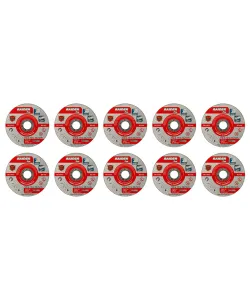 Set 10 discuri taiat metal 125х1mm A60T Inox RDP