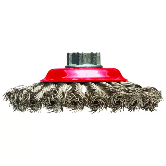 Perie circulara rotativa pentru polizor unghiular 75 mm