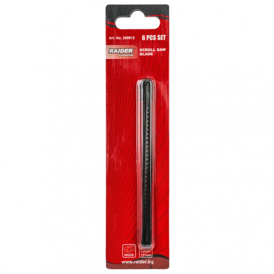 Lama ferestrau pentru ferestrau de banc 127x3x0.4mm 6 buc