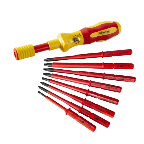 Set surubelnita dinamometrica 1000V 9 piese TMP