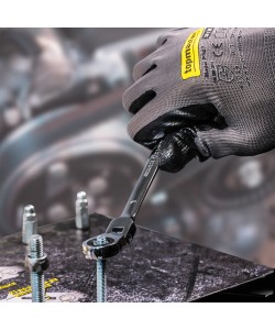 Cheie combinata cu clichet cap flexibil 15mm FLEX CR-V TMP