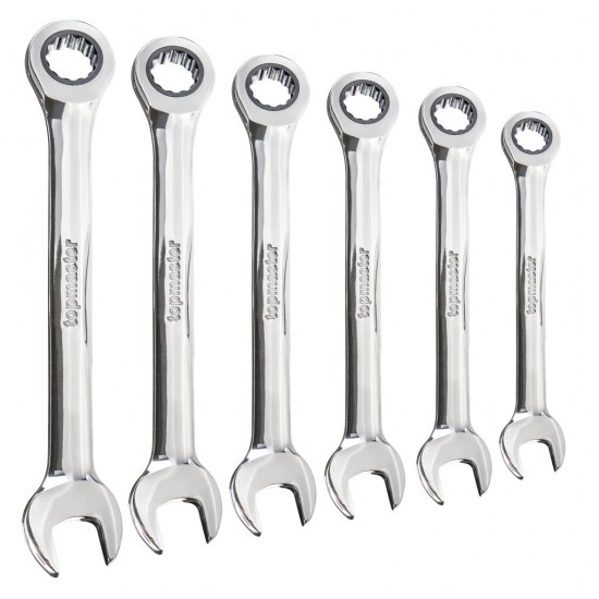 Cheie combinata cu clichet 8-17mm 6pcs CR-V TMP