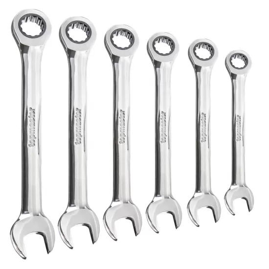 Cheie combinata cu clichet 8-17mm 6pcs CR-V TMP