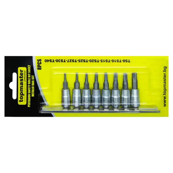 Set 8 biti Torx 1/4' TS8-40 TMP