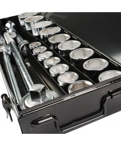 Set tubulare 21pcs 3/4" 19-50mm TMP