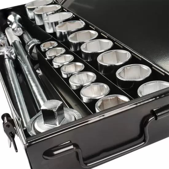 Set tubulare 21pcs 3/4" 19-50mm TMP