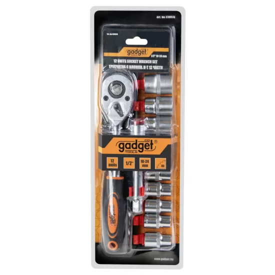 Set tubulare 12 buc 1/2" 10-24mm GD