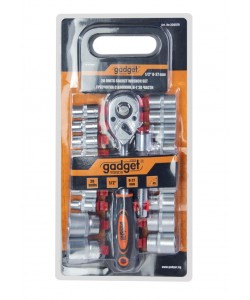 Set tubulare 20 buc 1/2" 8-27mm GD